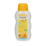 Crema de baie pentru bebelusi, Weleda Baby, cu galbenele, BIO, 200ml