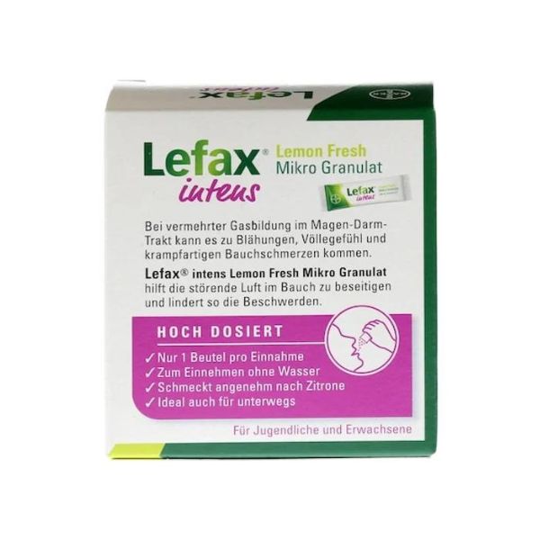 Lefax Intens, Lemon Fresh, micro granule