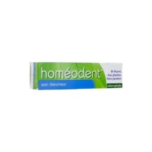 Pastă de dinți cu fluor pentru albirea dinților, Homeodent, Boiron, 75 ml