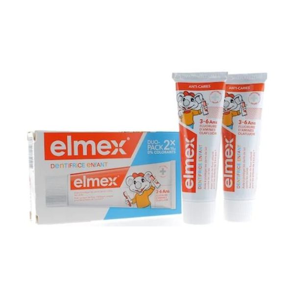 Pasta de dinti pentru copii, Elmex Enfant, 3-6 ani