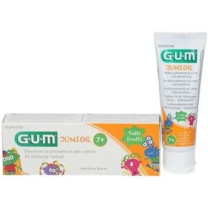 Pastă de dinți pentru copii GUM Junior 7+ cu ingrediente naturale și fluor