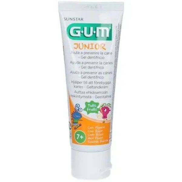 Pastă de dinți pentru copii GUM Junior cu ingrediente naturale