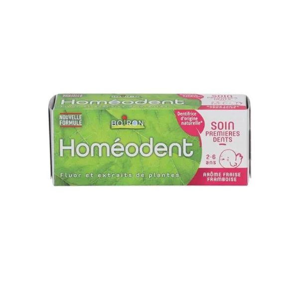 Pastă de dinți pentru copii, Homeodent, cu extracte din plante și fluor