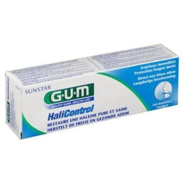 Pastă de dinți tip gel GUM HaliControl cu fluor