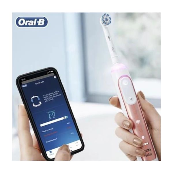 Periuta de dinti electrica Oral-B roz smart