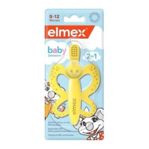 Periuta de dinti si accesoriu dentitie Elmex Baby