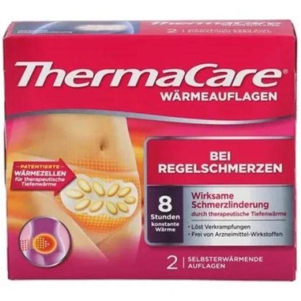 Plasture termic pentru ameliorarea durerilor menstruale, ThermaCare, 2 bucăți