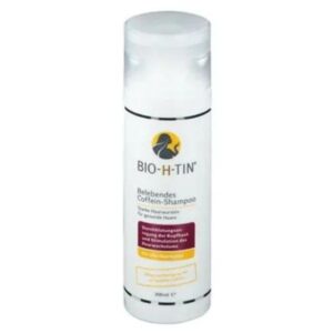Șampon cu cafeină BIO-H-TIN, previne căderea și stimulează creșterea părului