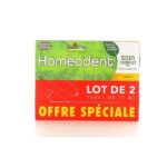 Set 2x Pastă de dinți cu fluor Homeodent Citron, Boiron, îngrijire completă