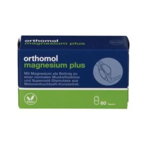 Supliment alimentar Orthomol Magnesium Plus, 60 capsule