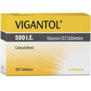 Supliment alimentar, Vigantol, Vitamina D3, 500 UI