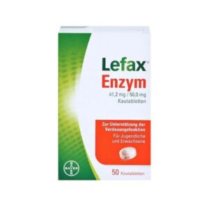 Suspensie orală, Lefax Enzym, 50 de tablete masticabile