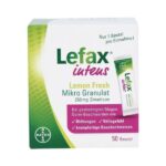 Suspensie orală, Lefax Intens, Lemon Fresh, micro granule, 50 pliculete
