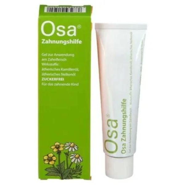 Tratament homeopat Osanit Osa gel gingival pe bază de plante