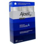 Tratament pentru creșterea părului, Alostil 5%, Spuma, 3 Flacoane, 180 grame