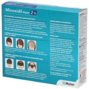 Tratament pentru stimularea creșterii părului Minoxidil Mylan pentru femei