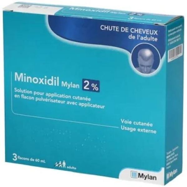 Tratament pentru stimularea creșterii părului pentru femei Minoxidil Mylan