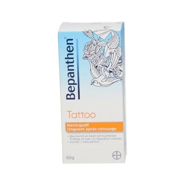 Unguent pentru ingrijirea pielii dupa tatuaj, Bepanthen® Tattoo