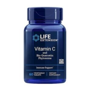 Vitamina C și Bio-Quercetin Phytosome, Life Extension, 60 Tablete