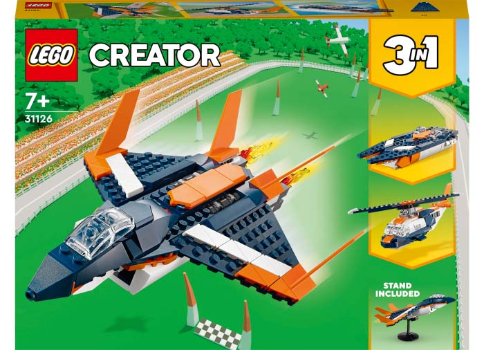 Avion Supersonic LEGO