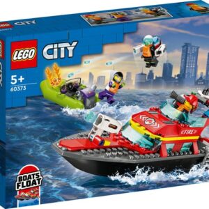Barca de salvare a pompierilor LEGO City