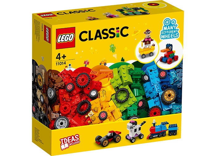 Caramizi si roti LEGO Classic
