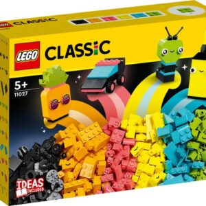 Distractie creativa in culori neon LEGO Classic