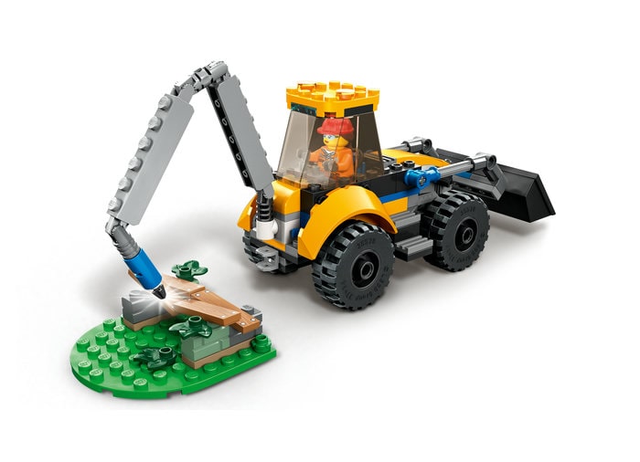 Excavator de constructii – LEGO City asamblat