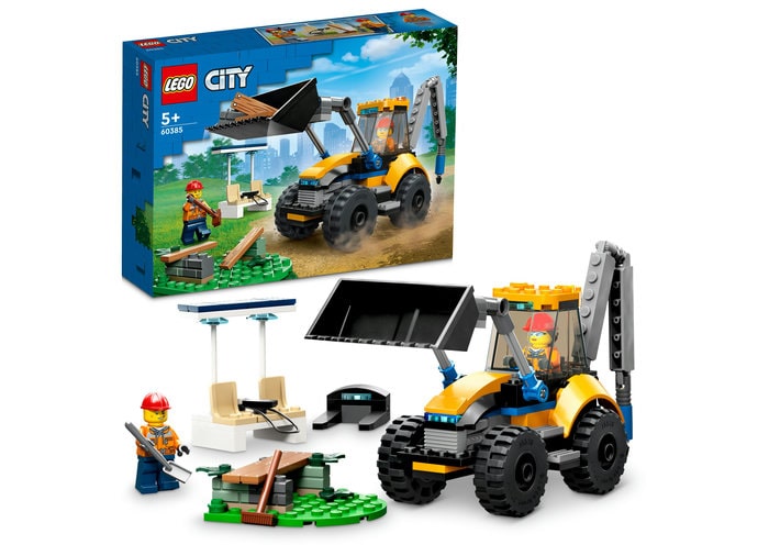 Excavator de constructii – LEGO City si cutie