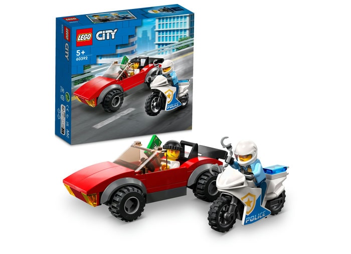 LEGO City Urmarire pe motocicleta