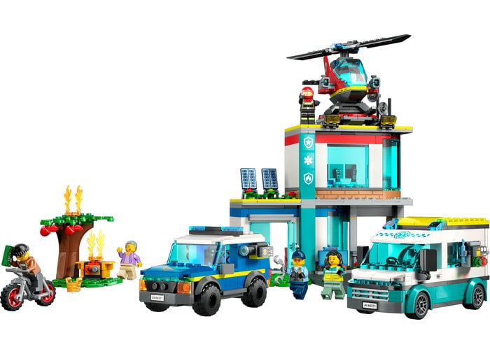 LEGO City centru pentru vehicule de urgenta