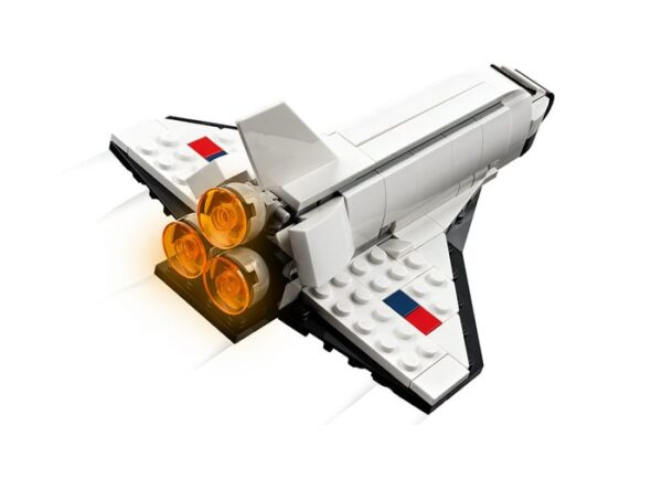 LEGO Creator Naveta spatiala asamblata din spate