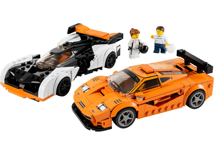 LEGO Speed Champions McLaren Solus GT si McLaren F1 LM