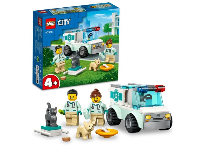 Piese Ambulanta veterinara LEGO City