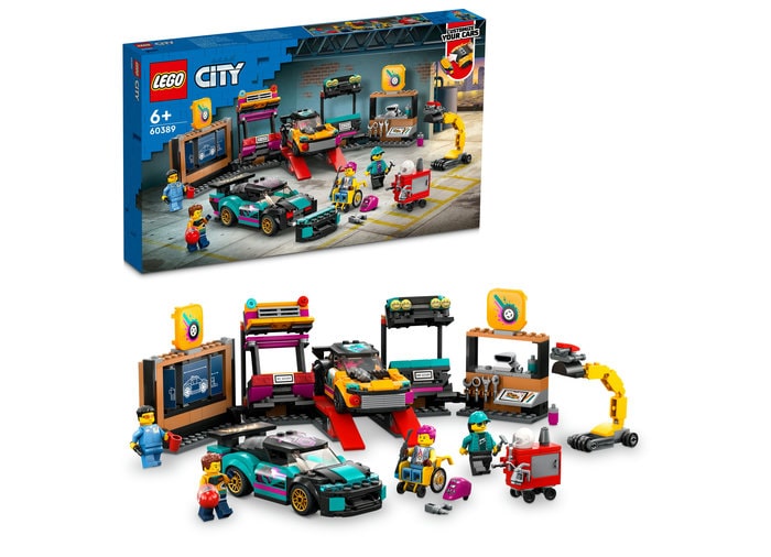 Service pentru personalizarea masinilor LEGO City si cutie
