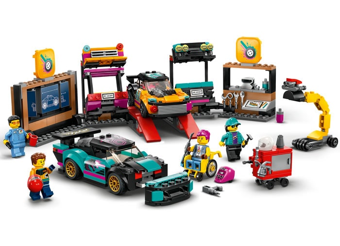 Service pentru personalizarea masinilor LEGO City