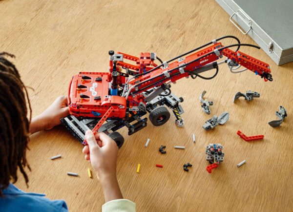 asamblare LEGO Technic Manipulator telescopic