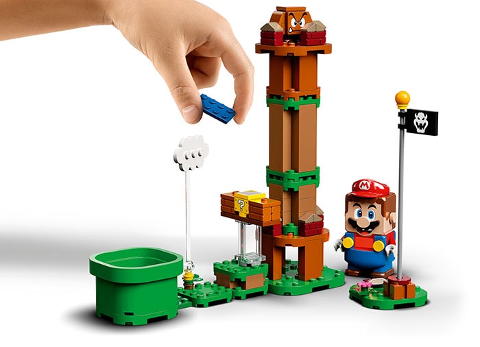 constructie aventurile lui Mario – set de baza LEGO Super Mario