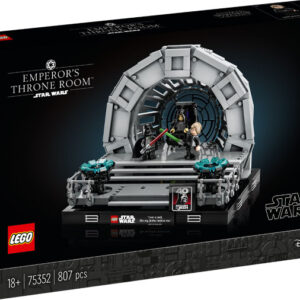 cutie Diorama Sala tronului imparatului LEGO STAR WARS