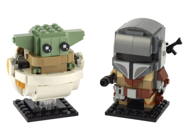 figurine LEGO Star Wars Mandalorianul si Baby Yoda