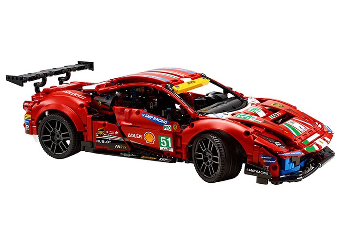 masina Ferrari 488 GTE AF Corse #51 LEGO Technic