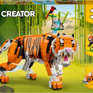 tigru maiestuos LEGO