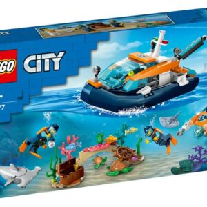 Barcă pentru scufundări LEGO City