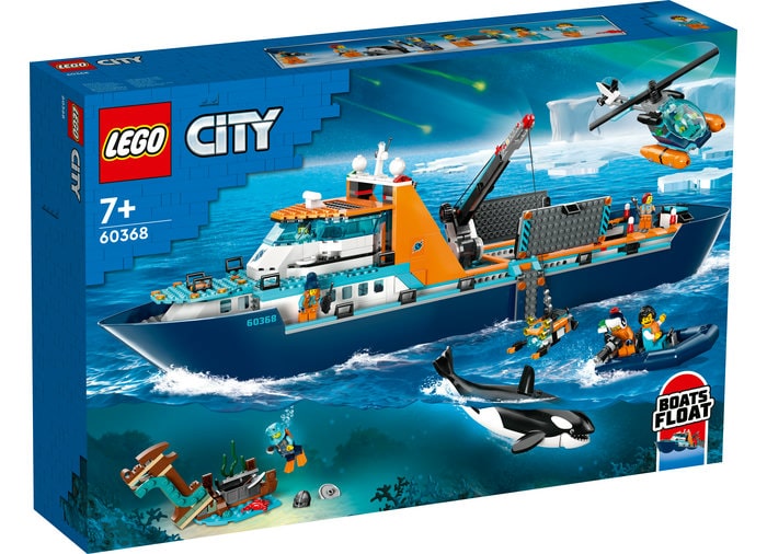 Navă pentru explorări arctice LEGO