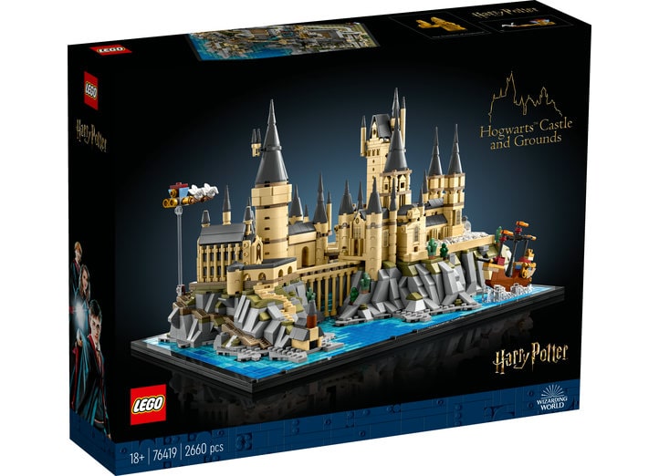 Castelul Hogwarts si imprejurimile LEGO