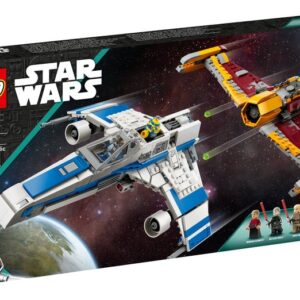 E-Wing al Noii Republici vs Starfighter-ul lui Shin Hati - LEGO Star Wars