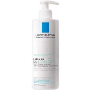 Emulsie calmanta, La Roche Posay, Lipikar Lait Uree 5+, Pentru piele uscatafragilaaspra, 400 ml