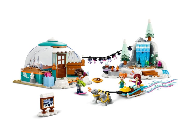 piese Aventura de vacanta in iglu LEGO Friends