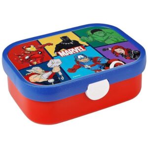 Mepal Lunch Box Bento - Caserola mancare Avengers pentru copii cu compartiment