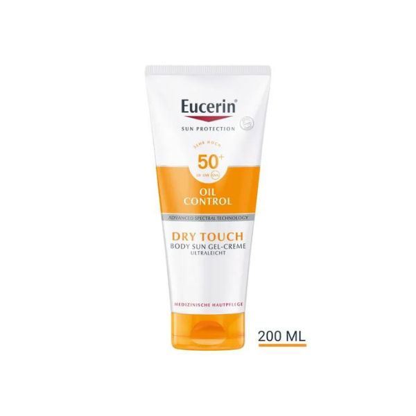 Eucerin Oil Control Body Sun Dry Touch Gel Crema SPF 50+